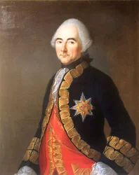 Portrait of Jean-Jacques, Count of Beausobre, in Lieutenant General Uniform